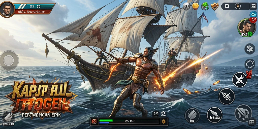 Gameplay seru pertarungan kapal di <strong>KAPALTOGEL</strong>